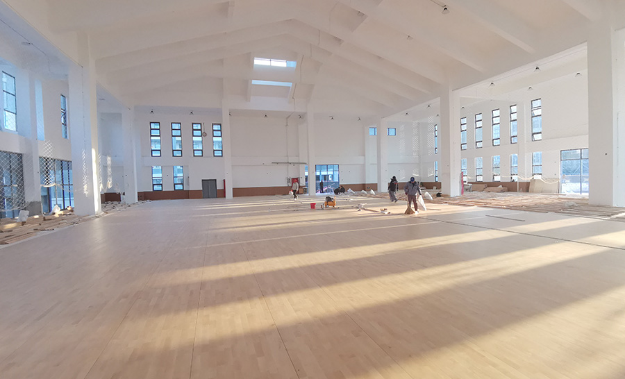 運(yùn)動木地板